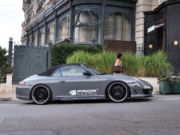 Обои картинки фото porsche, 996, prior, design, автомобили