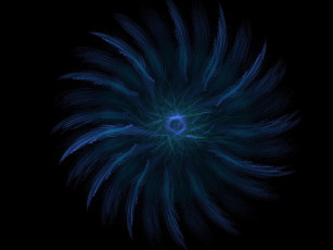 Картинка 3д графика fractal фракталы абстракция узор тёмный