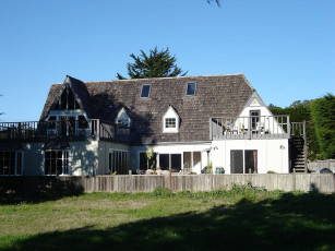 Картинка города здания дома шале