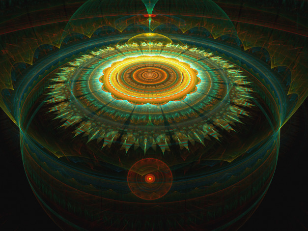 Обои картинки фото 3д, графика, fractal, фракталы, абстракция, цвета, узор, тёмный
