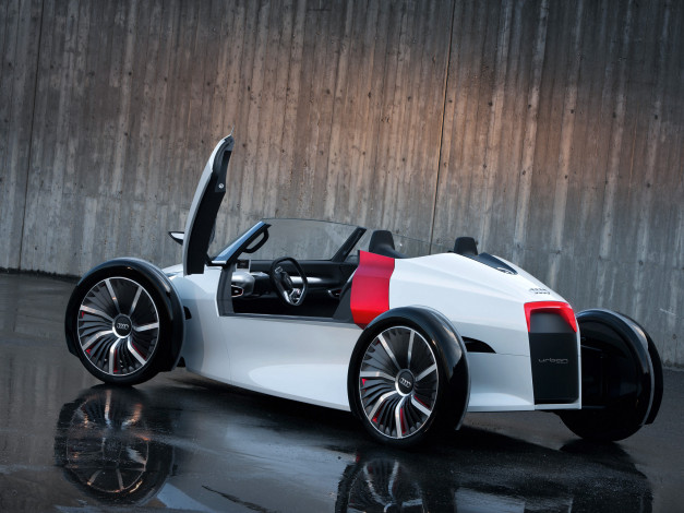 Обои картинки фото audi, urban, spyder, concept, автомобили