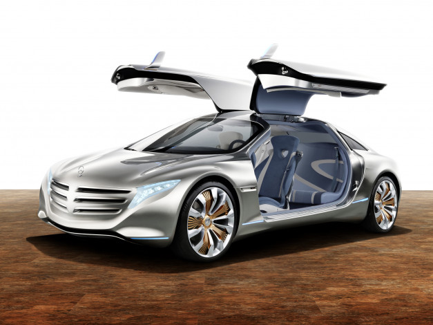 Обои картинки фото mercedes, benz, f125, concept, автомобили, 3д