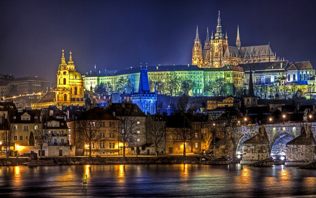 Обои картинки фото prague, города, прага, Чехия, карлов, мост