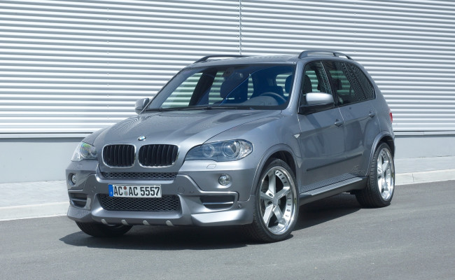 Обои картинки фото автомобили, bmw, серый, х5, тюнинг