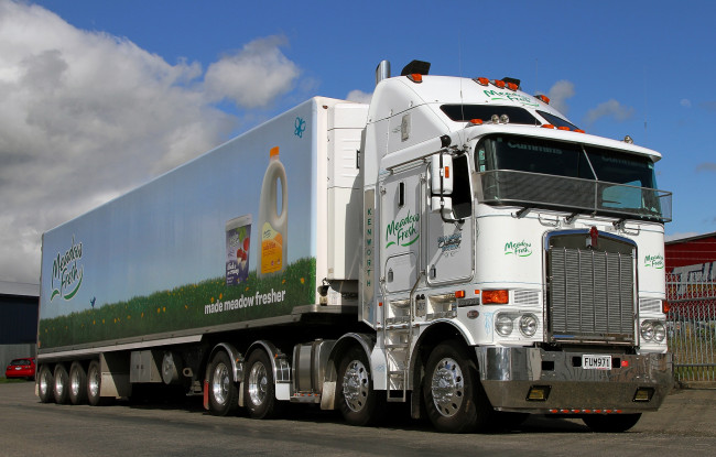 Обои картинки фото автомобили, kenworth, тягач