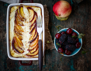 Картинка еда пироги пирог ягоды