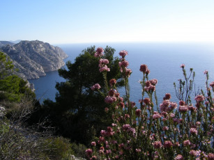 Картинка франция лазурный берег природа побережье море