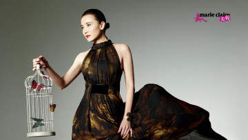 Картинка бренды marie claire клетка бабочки