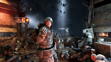 Картинка видео игры metro last light солдаты