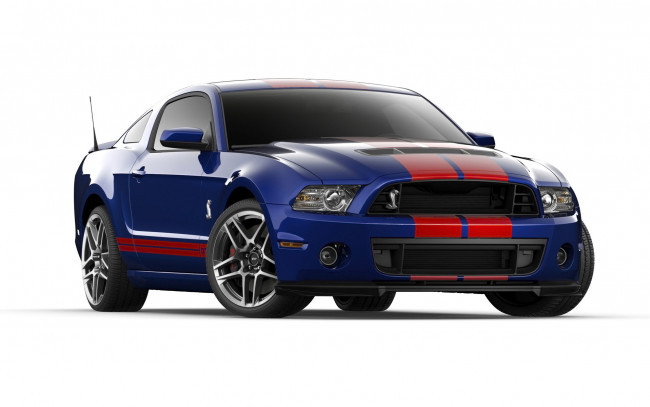 Обои картинки фото автомобили, mustang, ford, shelby, gt500