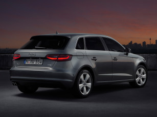 обоя автомобили, audi, sportback, a3, au-spec, 1-8t, темный, 8v