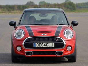 Картинка автомобили mini красный 2014г f56 uk-spec 5-door cooper s