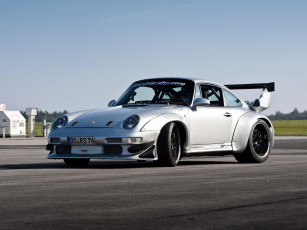 Картинка автомобили porsche 3-6 turbo gt2 993 mc600 widebody светлый mcchip