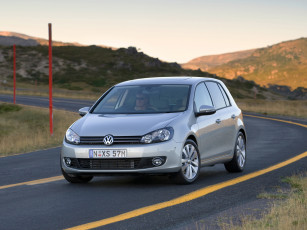 Картинка автомобили volkswagen серый typ 5k au-spec 5-door golf