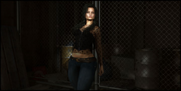 Картинка 3д+графика люди+ people фон взгляд девушка