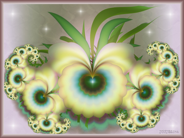 Обои картинки фото 3д графика, цветы , flowers, цвета, фон, узор