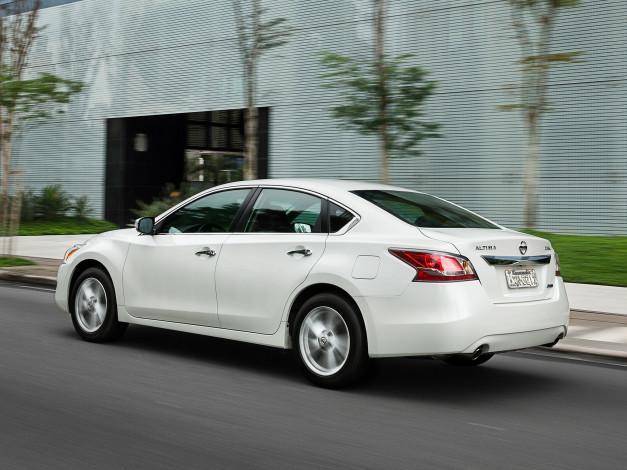 Обои картинки фото автомобили, nissan, datsun, br-spec, altima, светлый, 2013г, l33