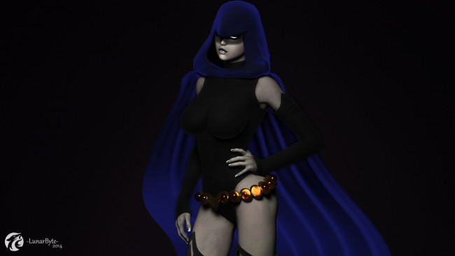 Обои картинки фото 3д графика, люди , people, накидка, маска, фон, взгляд, девушка