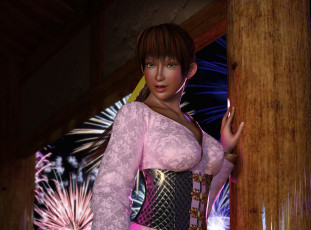 Картинка 3д+графика люди+ people фон взгляд девушка