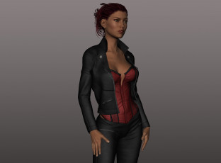 Картинка 3д+графика люди+ people фон взгляд девушка