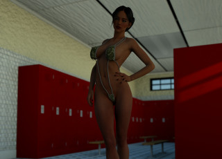 Картинка 3д+графика люди+ people фон взгляд девушка