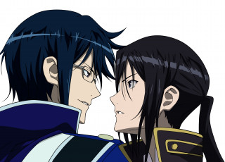 Картинка аниме k+project проект кей синий король