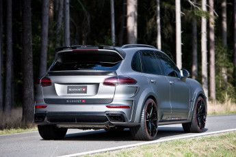 обоя автомобили, porsche, mansory, cayenne, turbo, 958, 2015г