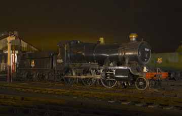 Картинка техника паровозы железная дорога рельсы паровоз