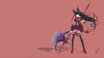 Картинка аниме gate оружие rory mercury девушка фон вектор hespen