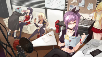 Картинка аниме pixiv+fantasia pixiv fantasia cz арт комната девушки