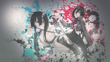 Картинка аниме unknown +другое микаса девушки гестия