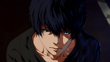 Картинка zankyou+no+terror аниме арт парень взгляд эхо террора найн zankyou no terror