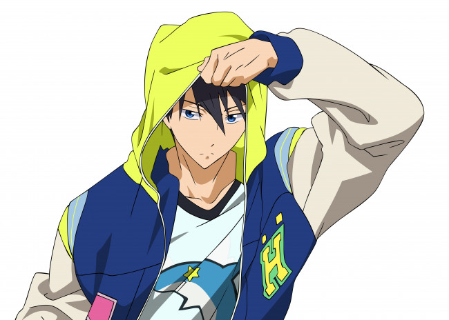 Обои картинки фото аниме, free, вектор, арт, парень