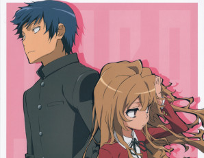 Картинка аниме toradora торадора