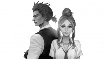 Картинка аниме death+parade парад смерти