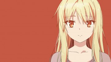 Картинка аниме sakurasou+no+pet+na+kanojo девушка взгляд фон