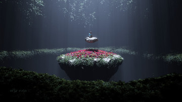 Картинка фэнтези иные+миры +иные+времена море мальчик