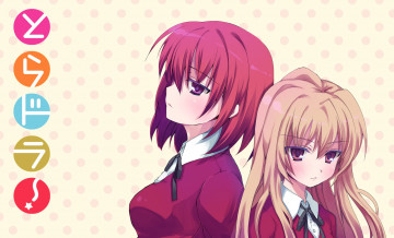 Картинка аниме toradora торадора