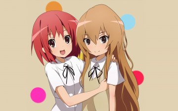 Картинка аниме toradora девочки