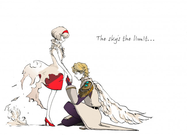 Обои картинки фото аниме, tiger and bunny, двое