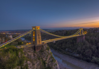 Картинка bridge+bristol города -+мосты простор
