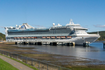 Картинка caribbean+princess корабли лайнеры лайнер круиз