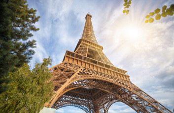 Картинка города париж+ франция простор