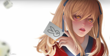 Картинка аниме kakegurui девушка