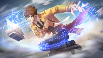 Картинка аниме магия +колдовство +halloween tagme artist