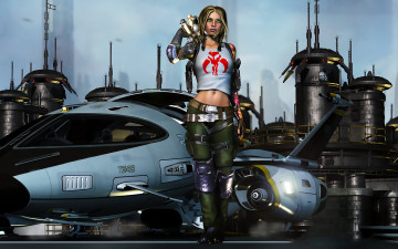 Картинка 3д+графика фантазия+ fantasy фон взгляд девушка