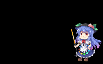 Картинка аниме touhou фон взгляд девушка