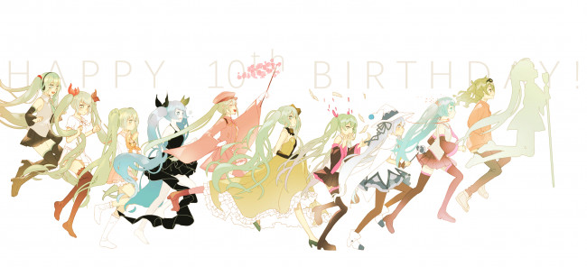 Обои картинки фото аниме, vocaloid