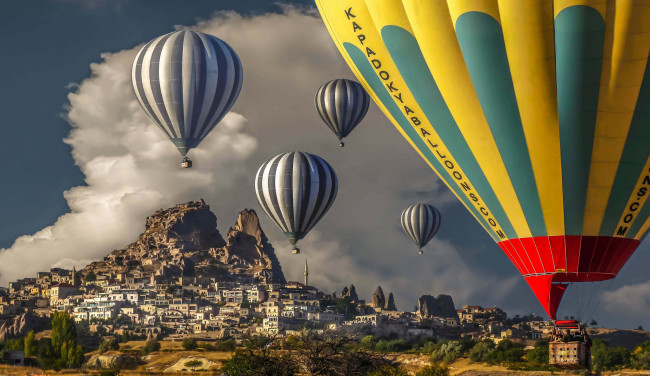 Обои картинки фото авиация, воздушные шары, аэростат