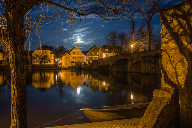 Обои картинки фото города, - огни ночного города, простор